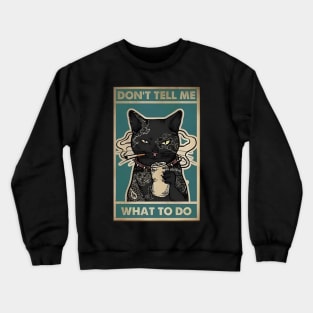 Cat miaw Crewneck Sweatshirt